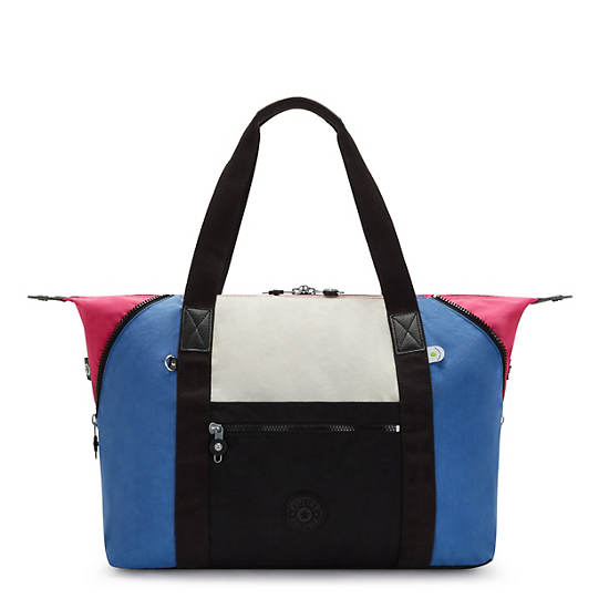 Kipling Art Medium Tote Veske Blå Rosa | NO 1773LI